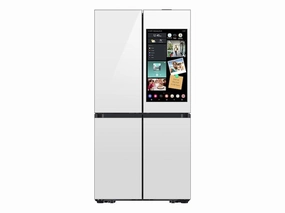Samsung RF29DB990012 Bespoke 4-Door Flex&#8482; Refrigerator (29 Cu. Ft.) With Ai Family Hub &#8482; And Ai Vision Inside&#8482; In White Glass Freestanding Refrigerators freestanding fridge freezer combo