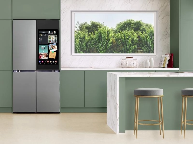 Samsung RF29DB9900QD Bespoke 4-Door Flex&#8482; Refrigerator (29 Cu. Ft.) With Ai Family Hub &#8482; And Ai Vision Inside&#8482; In Stainless Steel