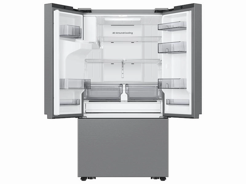 Samsung RF32CG5B10SR 31 Cu. Ft. Mega Capacity 3-Door French Door Refrigerator With External Water And Ice Dispenser In Stainless Steel