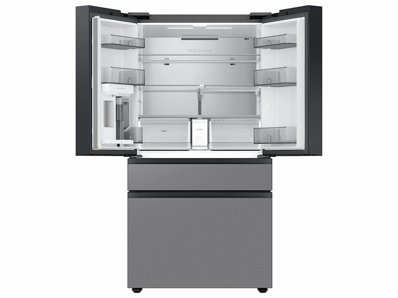 Samsung RF70F23DER Bespoke 23 Cu. Ft. Counter Depth 4-Door French Door Refrigerator With Inner Beverage Center&#8482; & Flexzone&#8482; Drawer In Stainless Steel