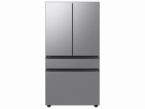 Samsung RF70F23DER Bespoke 23 Cu. Ft. Counter Depth 4-Door French Door Refrigerator With Inner Beverage Center&#8482; & Flexzone&#8482; Drawer In Stainless Steel Freestanding Refrigerators freestanding fridge freezer combo