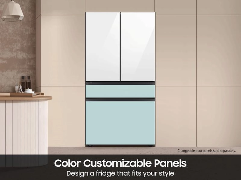 Samsung RF70F29DER Bespoke 29 Cu. Ft. 4-Door French Door Refrigerator With Inner Beverage Center&#8482; & Flexzone&#8482; Drawer In Stainless Steel