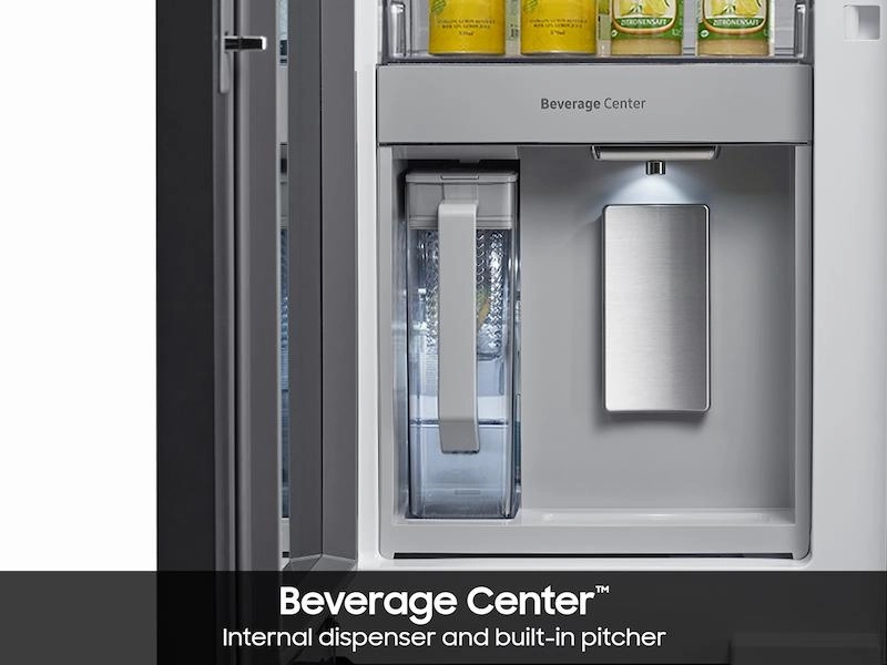 Samsung RM80F23VMR Bespoke 23 Cu. Ft. Counter Depth 4-Door French Door Refrigerator With Ai Hybrid Cooling & Beverage Center&#8482; In Stainless Steel