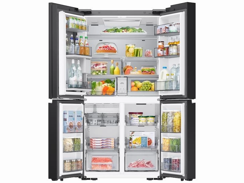 Samsung RM80F23VMR Bespoke 23 Cu. Ft. Counter Depth 4-Door French Door Refrigerator With Ai Hybrid Cooling & Beverage Center&#8482; In Stainless Steel