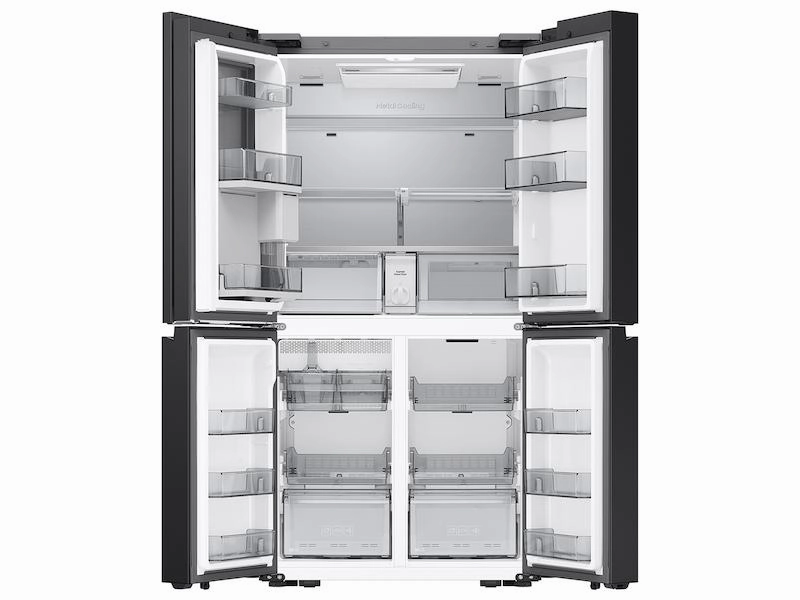 Samsung RM80F23VMR Bespoke 23 Cu. Ft. Counter Depth 4-Door French Door Refrigerator With Ai Hybrid Cooling & Beverage Center&#8482; In Stainless Steel