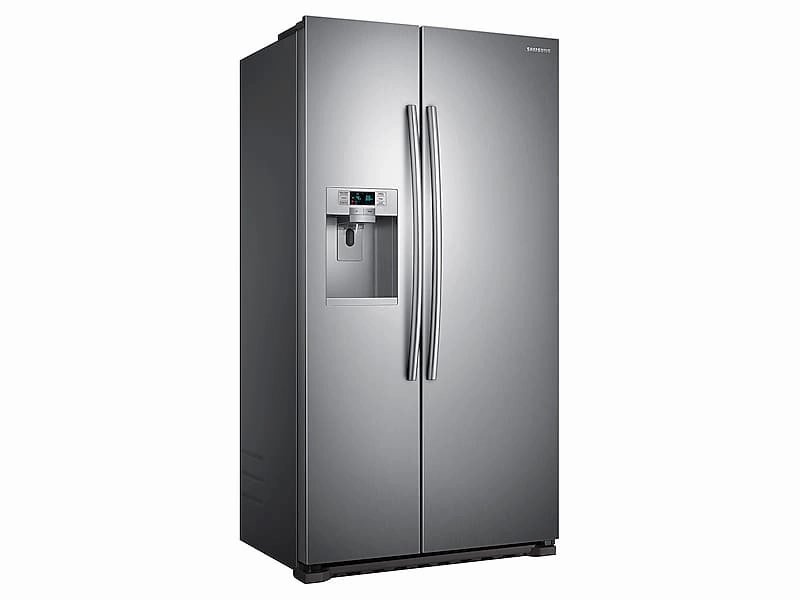Samsung RS22HDHPNSR 22 Cu. Ft. Counter Depth Side-By-Side Refrigerator In Stainless Steel