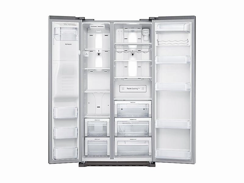 Samsung RS22HDHPNSR 22 Cu. Ft. Counter Depth Side-By-Side Refrigerator In Stainless Steel