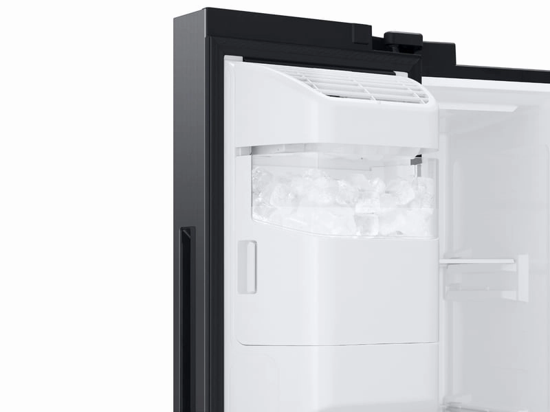 Samsung RS22T5201SG 22 Cu. Ft. Counter Depth Side-By-Side Refrigerator In Black Stainless Steel