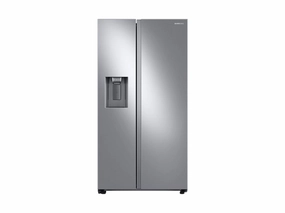 Samsung RS22T5201SR 22 Cu. Ft. Counter Depth Side-By-Side Refrigerator In Stainless Steel Freestanding Refrigerators freestanding fridge freezer combo