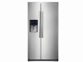 Samsung RS25H5111SR 25 Cu. Ft. Side-By-Side Refrigerator With In-Door Ice Maker In Stainless Steel Freestanding Refrigerators freestanding fridge freezer combo