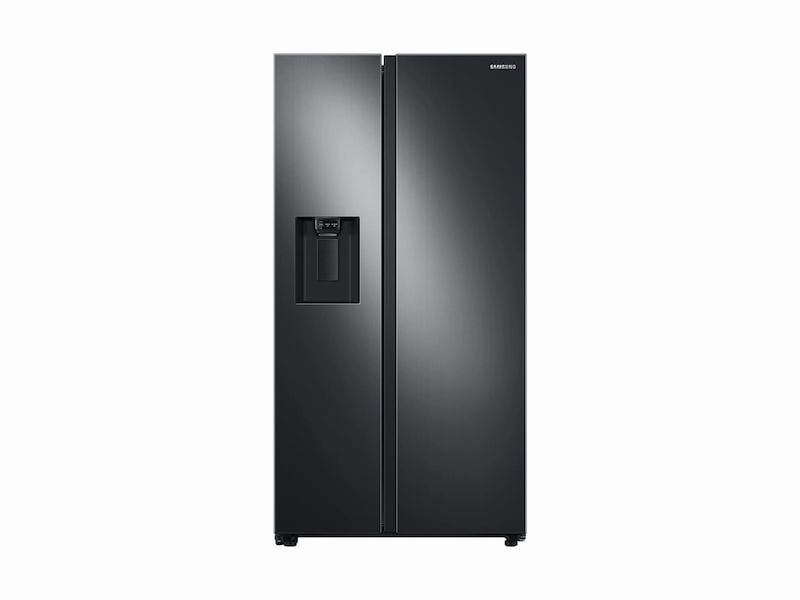 Samsung RS27T5200SG 27.4 Cu. Ft. Large Capacity Side-By-Side Refrigerator In Black Stainless Steel Freestanding Refrigerators freestanding fridge freezer combo