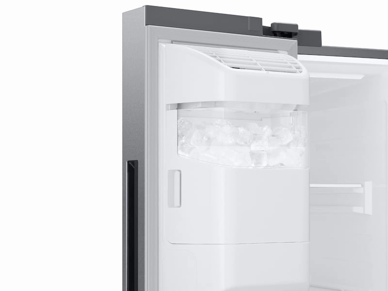 Samsung RS27T5561SR 26.7 Cu. Ft. Large Capacity Side-By-Side Refrigerator With Touch Screen Family Hub&#8482; In Stainless Steel