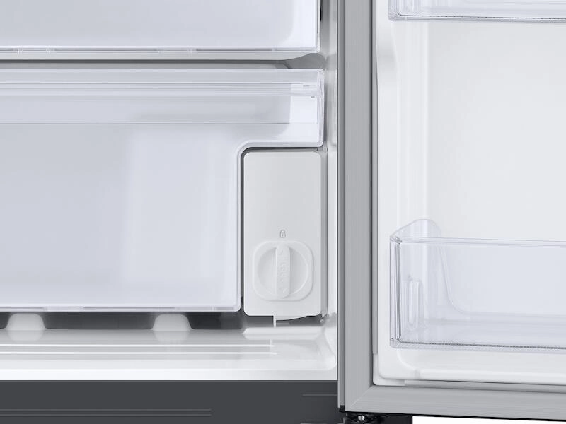 Samsung RS28A500ASR 28 Cu. Ft. Smart Side-By-Side Refrigerator In Stainless Steel