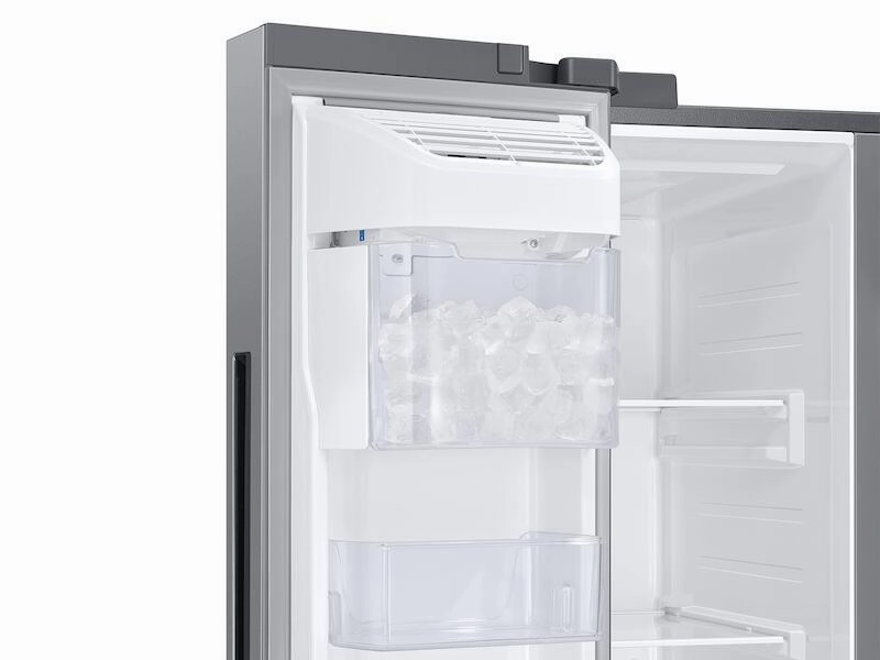 Samsung RS28A500ASR 28 Cu. Ft. Smart Side-By-Side Refrigerator In Stainless Steel
