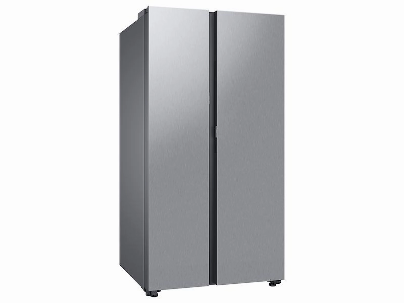 Samsung RS28CB7600QL Bespoke Side-By-Side 28 Cu. Ft. Refrigerator With Beverage Center&#8482; In Stainless Steel