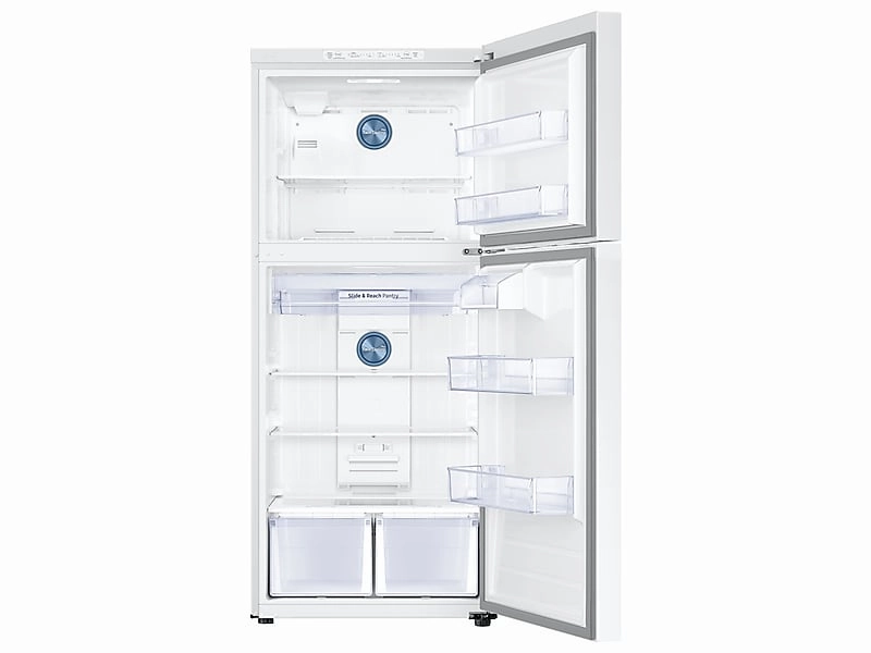 Samsung RT18M6213WW 18 Cu. Ft. Top Freezer Refrigerator With Flexzone&#8482; In White