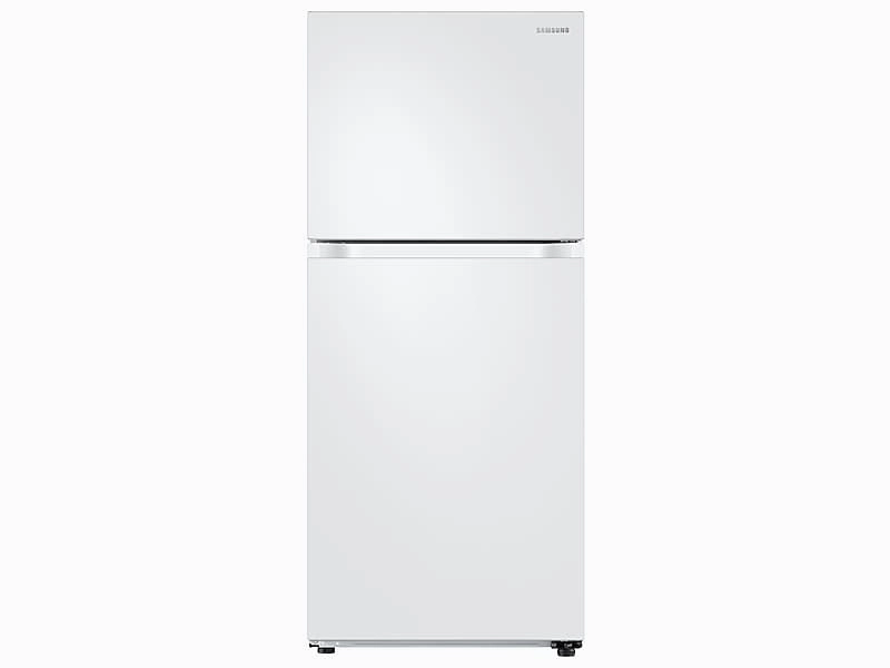 Samsung RT18M6213WW 18 Cu. Ft. Top Freezer Refrigerator With Flexzone&#8482; In White Freestanding Refrigerators freestanding fridge freezer combo
