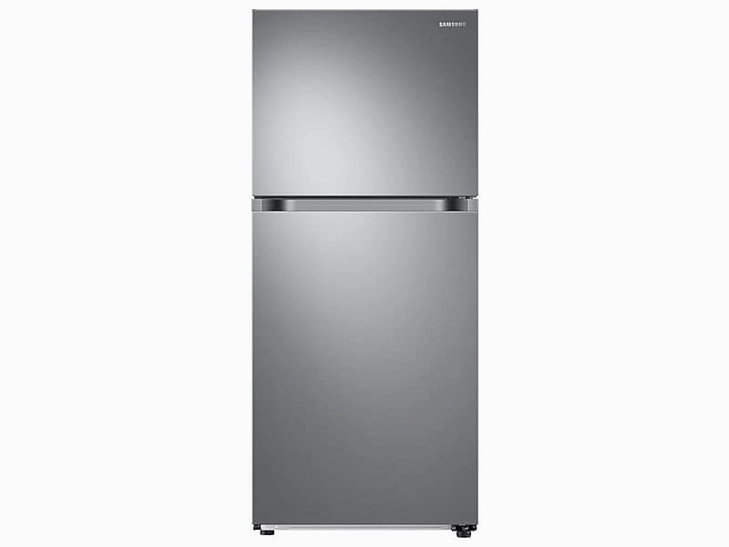 Samsung RT18M6215SR 18 Cu. Ft. Top Freezer Refrigerator With Flexzone&#8482; And Ice Maker In Stainless Steel Freestanding Refrigerators freestanding fridge freezer combo