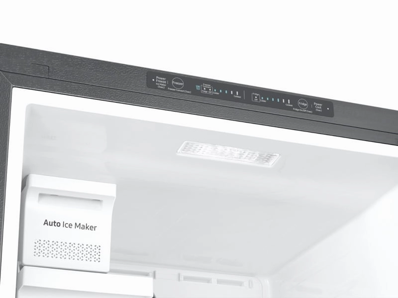 Samsung RT18M6215SR 18 Cu. Ft. Top Freezer Refrigerator With Flexzone&#8482; And Ice Maker In Stainless Steel
