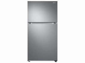 Samsung RT21M6215SR 21 Cu. Ft. Top Freezer Refrigerator With Flexzone&#8482; And Ice Maker In Stainless Steel Freestanding Refrigerators freestanding fridge freezer combo