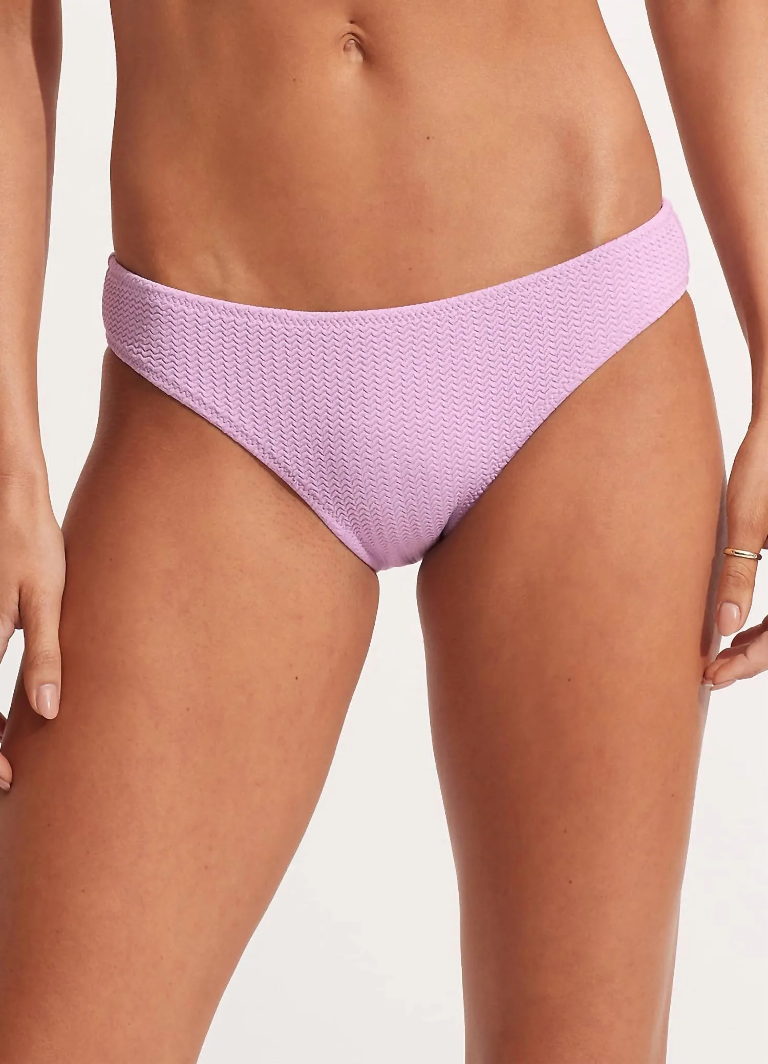 Sea Dive Hipster Pant Adjustable Bottom In Lilac