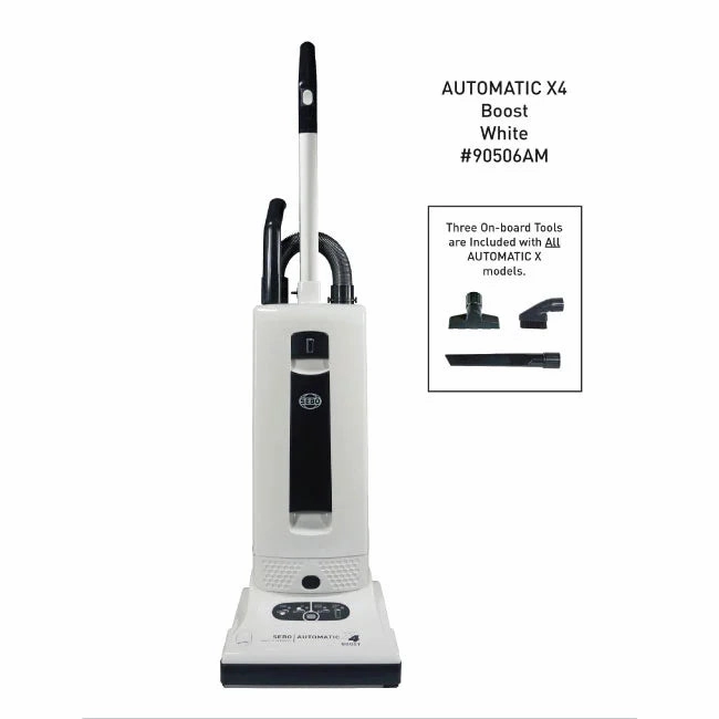 SEBO 90506AM AUTOMATIC X4 BOOST (WHITE) vacuum cleaner, cordless vacuum