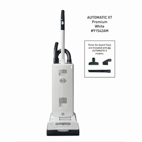 SEBO 91542AM AUTOMATIC X7 Premium, with brush-mode button and headlight (white) vacuum cleaner, cordless vacuum