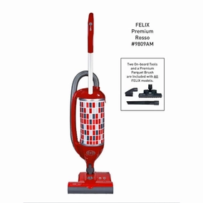 SEBO Premium Felix 9809AM Rosso Upright Vacuum vacuum cleaner, cordless vacuum