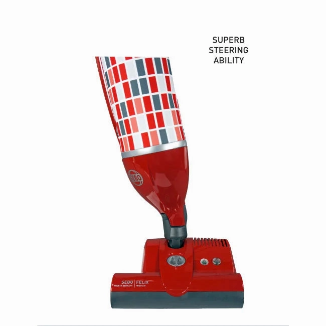 SEBO Premium Felix 9809AM Rosso Upright Vacuum