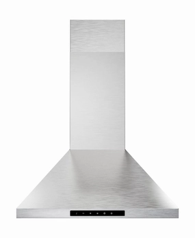 Sharp SHC2432FS 24 In. Wall Mount Chimney Range Hood Ventilation Range Hoods high suction kitchen exhaust hood