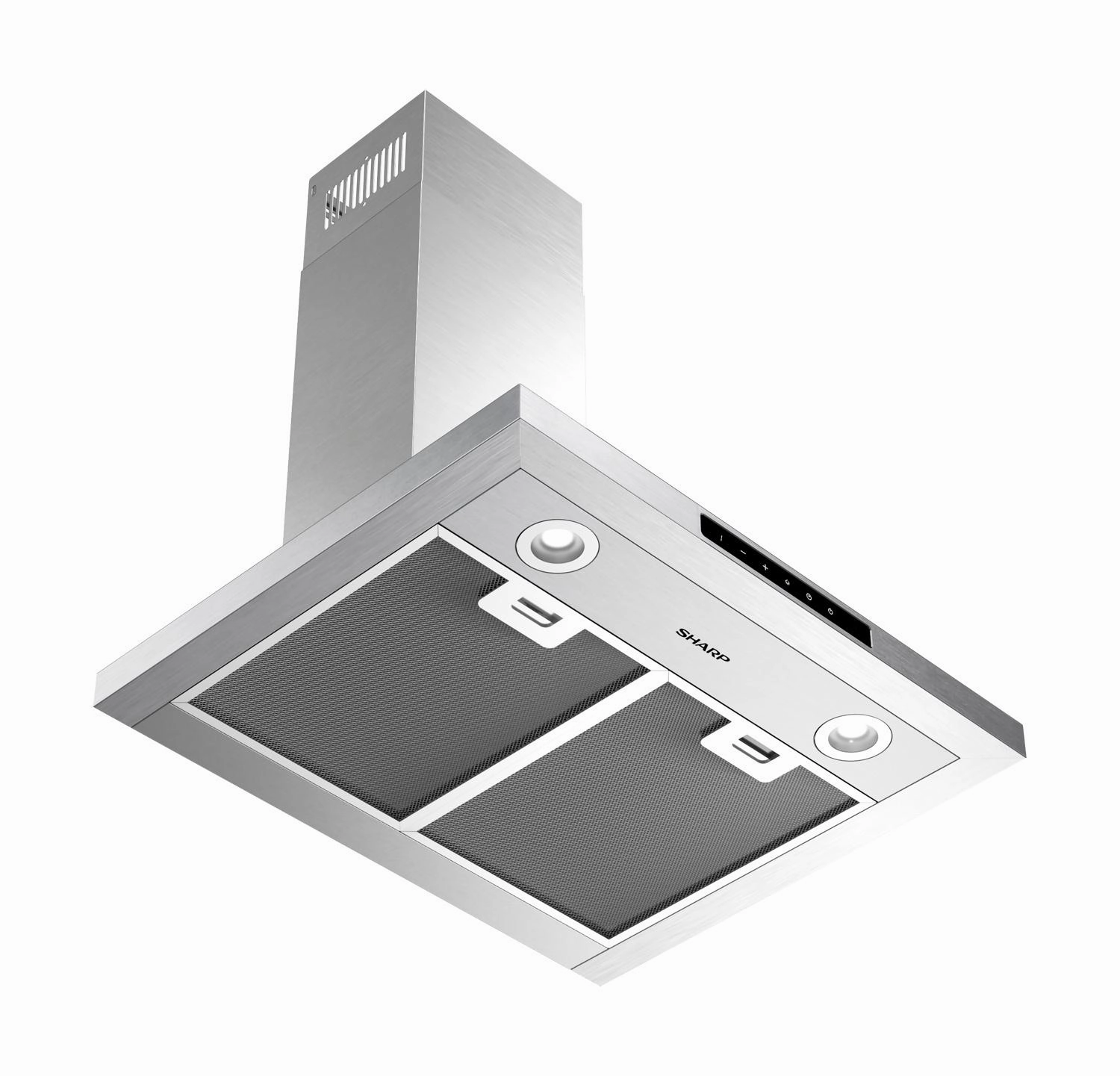 Sharp SHC2432FS 24 In. Wall Mount Chimney Range Hood