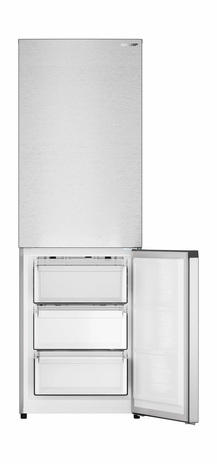 Sharp SJB1255GS Sharp 24 In. Bottom-Freezer Counter-Depth Refrigerator
