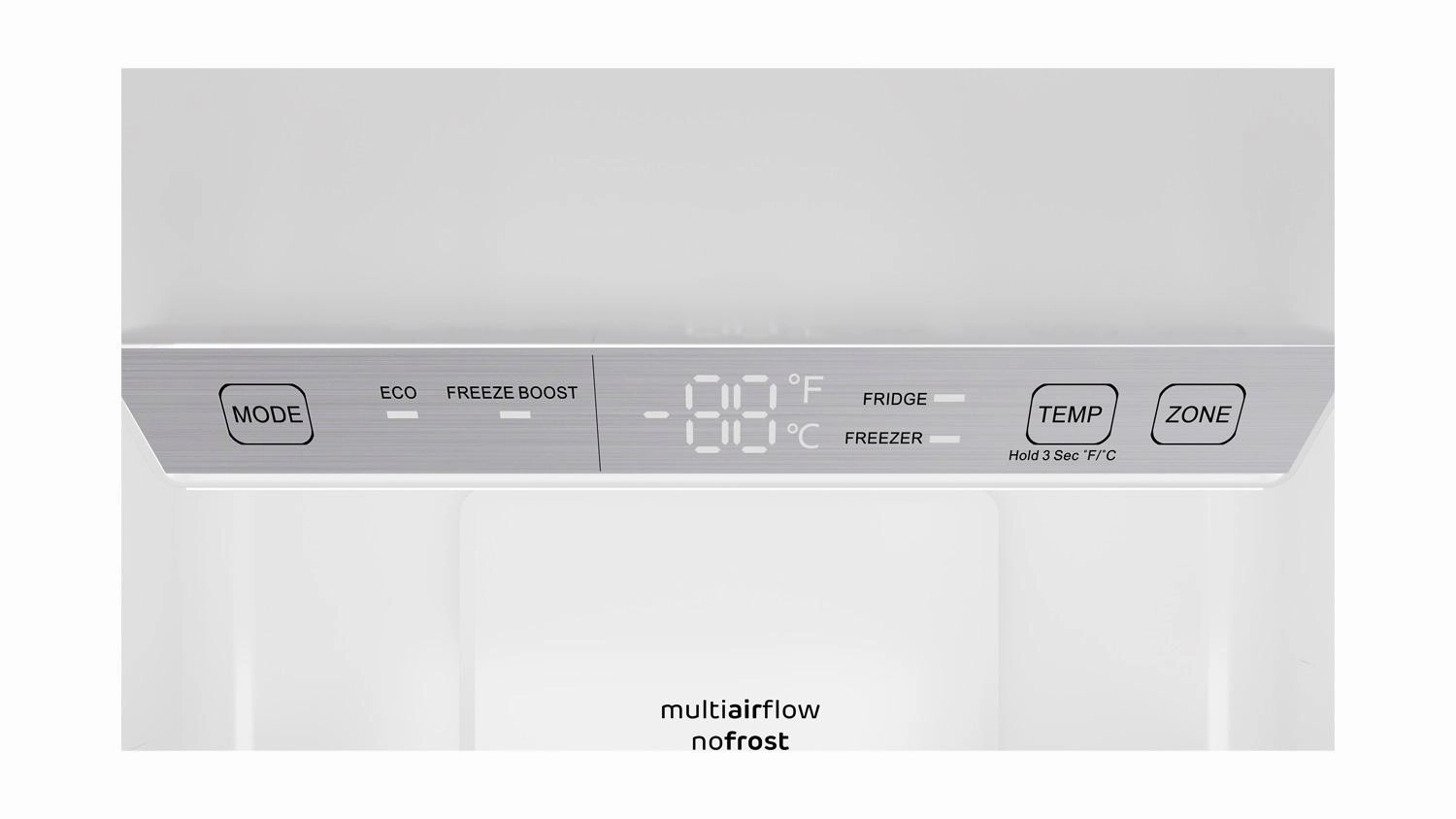 Sharp SJB1255GS Sharp 24 In. Bottom-Freezer Counter-Depth Refrigerator