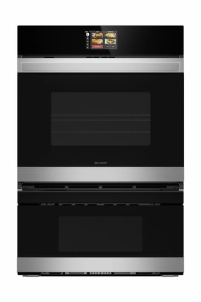 Sharp SWB3085HS 30 In. Smart Convection Wall Oven With Microwave Drawer Oven Wall Ovens convection wall oven with steam assist