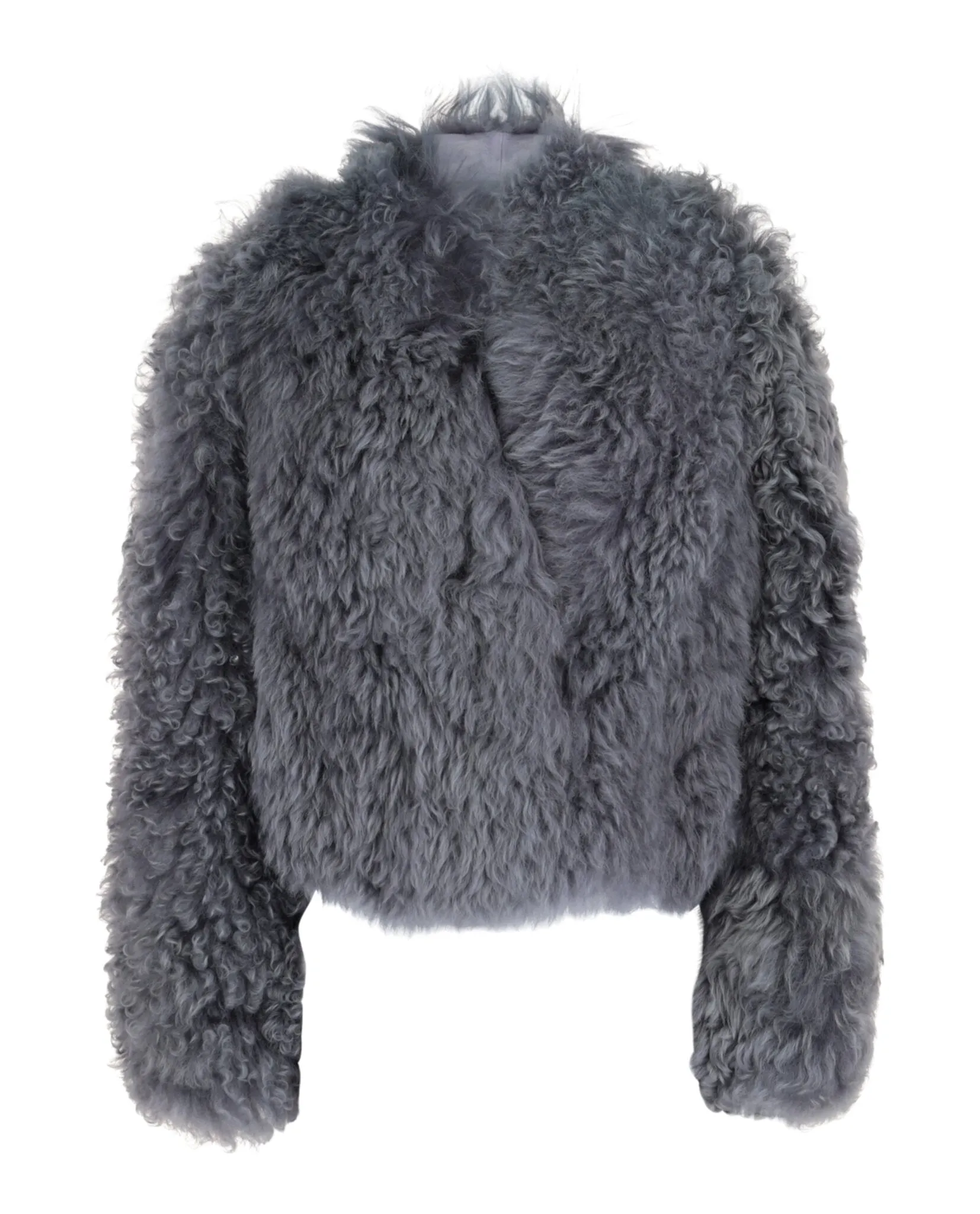 Shearling Cropped Jacket