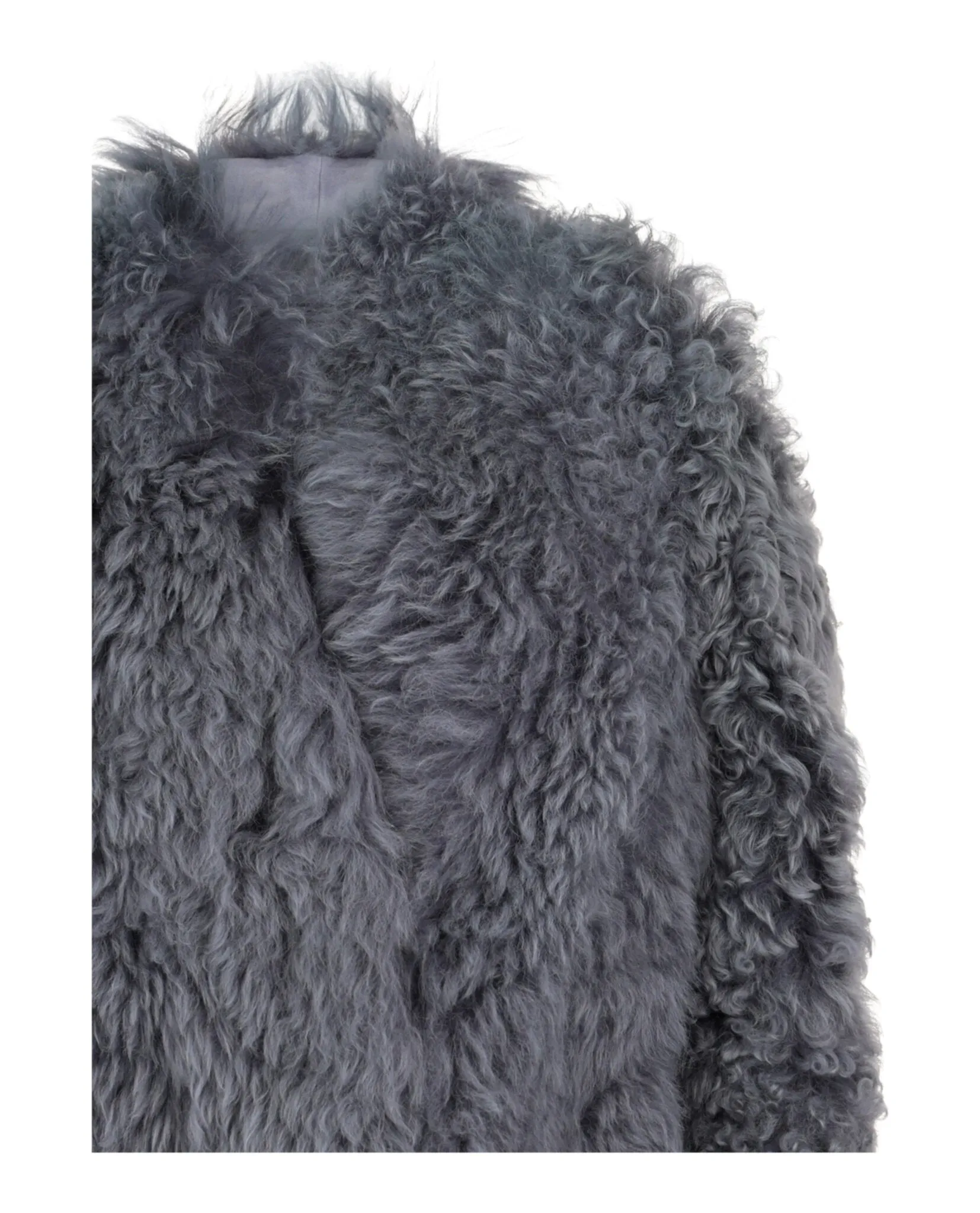 Shearling Cropped Jacket