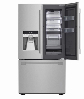 Signature Kitchen Suite SKSFD3613S 36-Inch Counter-Depth French Door Refrigerator Freestanding Refrigerators freestanding fridge freezer combo
