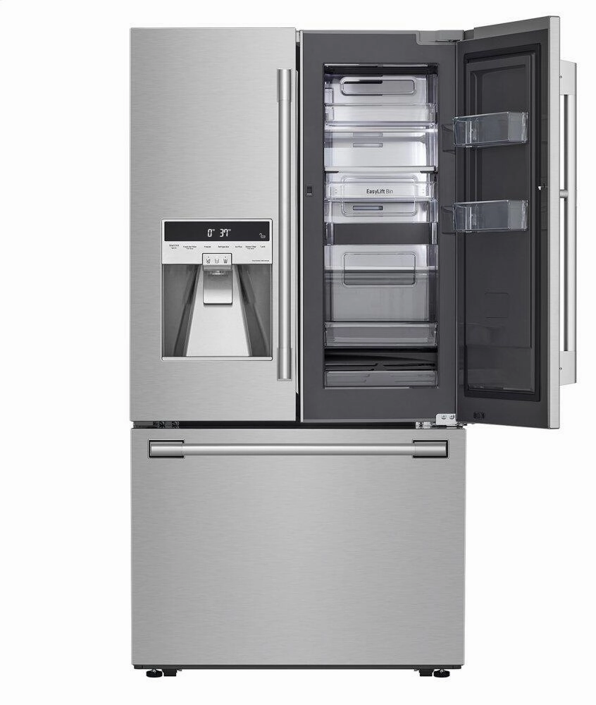 Signature Kitchen Suite SKSFD3613S 36-Inch Counter-Depth French Door Refrigerator Freestanding Refrigerators freestanding fridge freezer combo