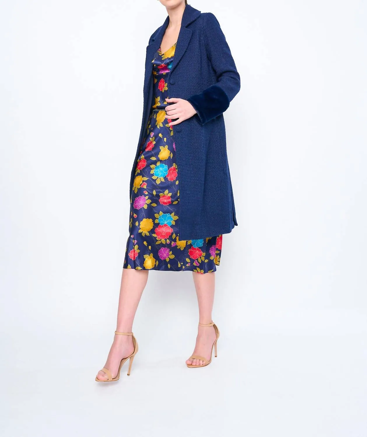 Silvy Coat In Meadowland