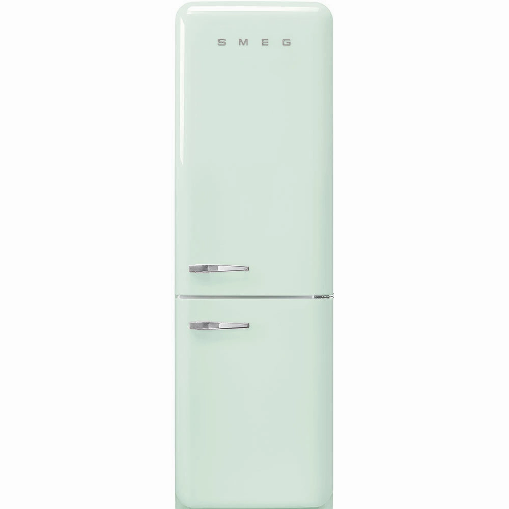 Smeg FAB32URPG3 '50S Style No Frost' Fridge-Freezer, Pastel Green, Right Hand Hinge, 60 Cm (Approx 24") Freestanding Refrigerators freestanding fridge freezer combo