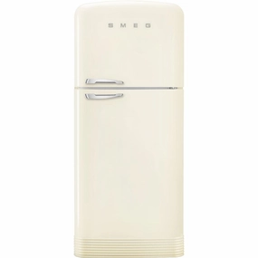 Smeg FAB50URCR3 Refrigerator Cream Fab50Urcr3 Freestanding Refrigerators freestanding fridge freezer combo