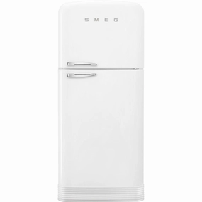 Smeg FAB50URWH3 Refrigerator White Fab50Urwh3 Freestanding Refrigerators freestanding fridge freezer combo