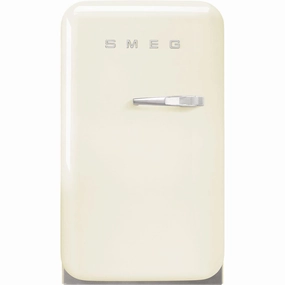 Smeg FAB5ULCR3 Refrigerator Cream Fab5Ulcr3 Undercounter Refrigerators 24 inch undercounter fridge for kitchen