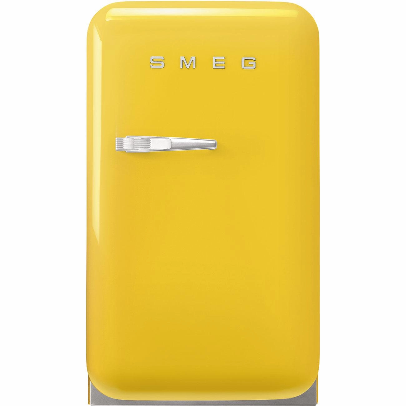 Smeg FAB5URYW3 Refrigerator Yellow Fab5Uryw3 Undercounter Refrigerators 24 inch undercounter fridge for kitchen