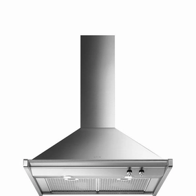 Smeg KDU30X 76 Cm (Approx. 30"), Ventilation Hood, Stainless Steel Ventilation Range Hoods high suction kitchen exhaust hood