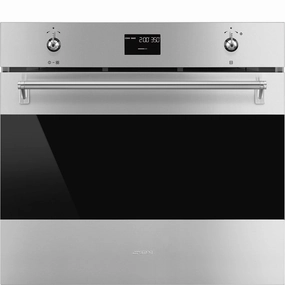 Smeg SOPU3302TPX Oven Stainless Steel Sopu3302Tpx Wall Ovens convection wall oven with steam assist