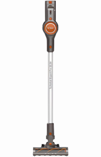 Solac Upright Vacuum, 12000Pa, 1500Watts, Removable 22.2V, Grey / Orange robot vacuum, handheld vacuum