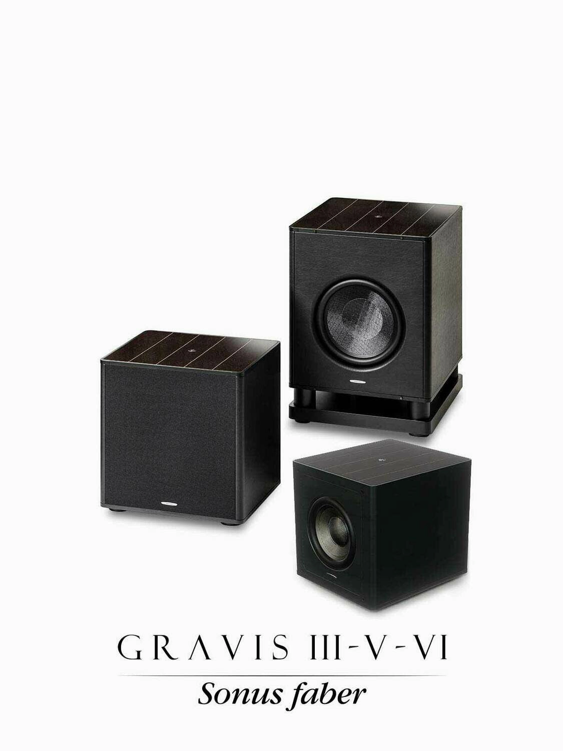 Sonus Faber Gravis III/V/VI Subwoofer (Please call/In-Store Only)
