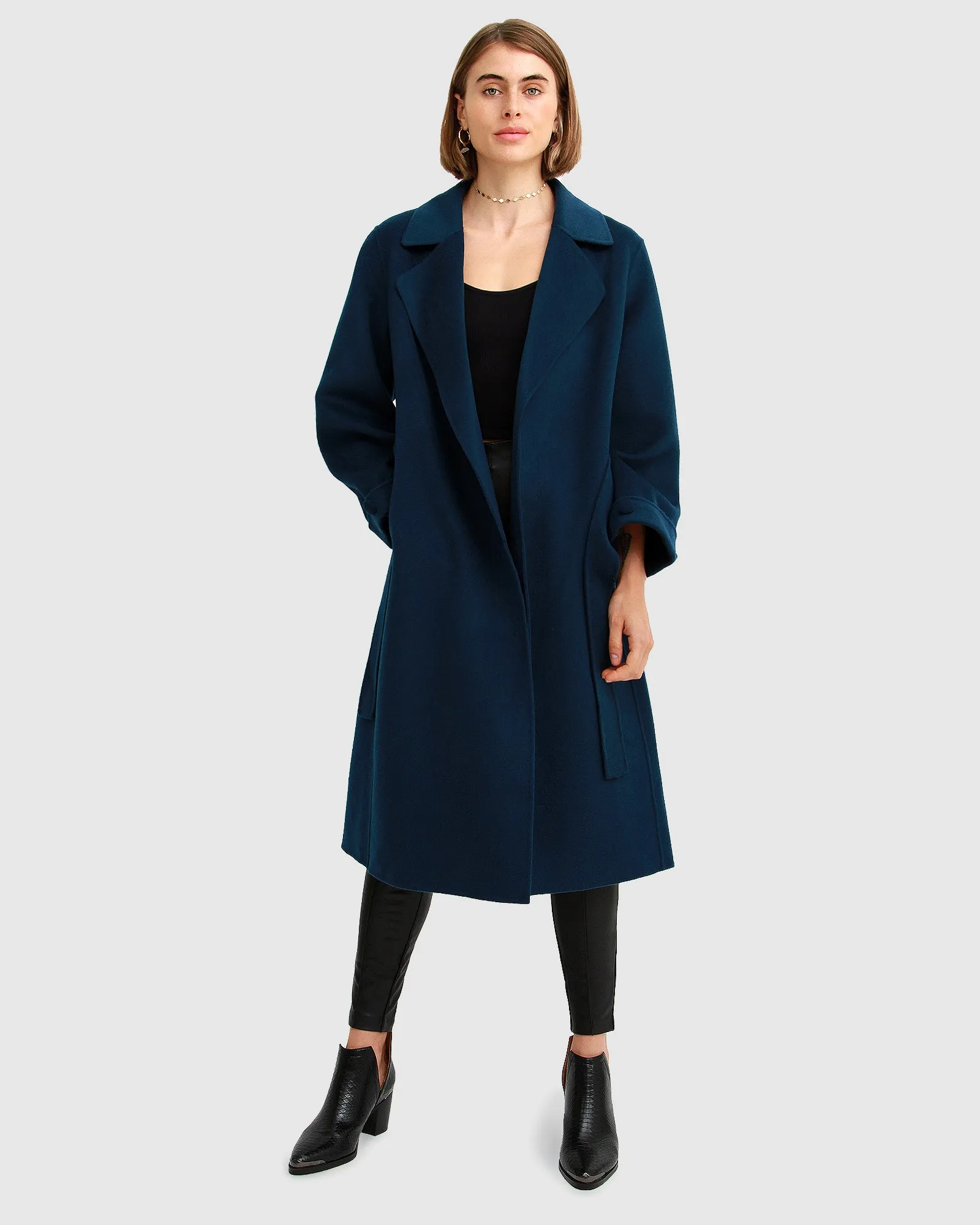 Stay Wild Oversized Wool Coat