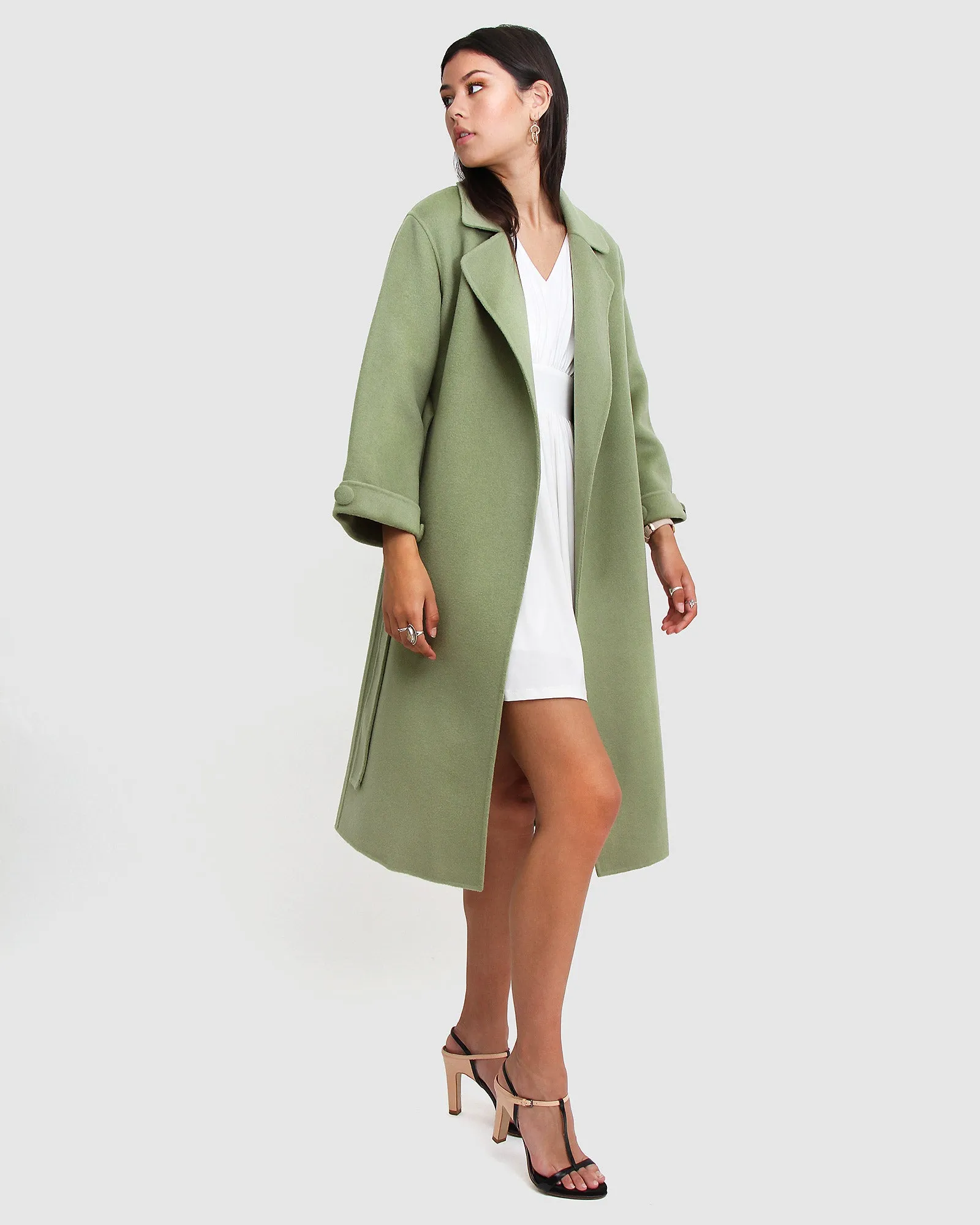 Stay Wild Oversized Wool Coat